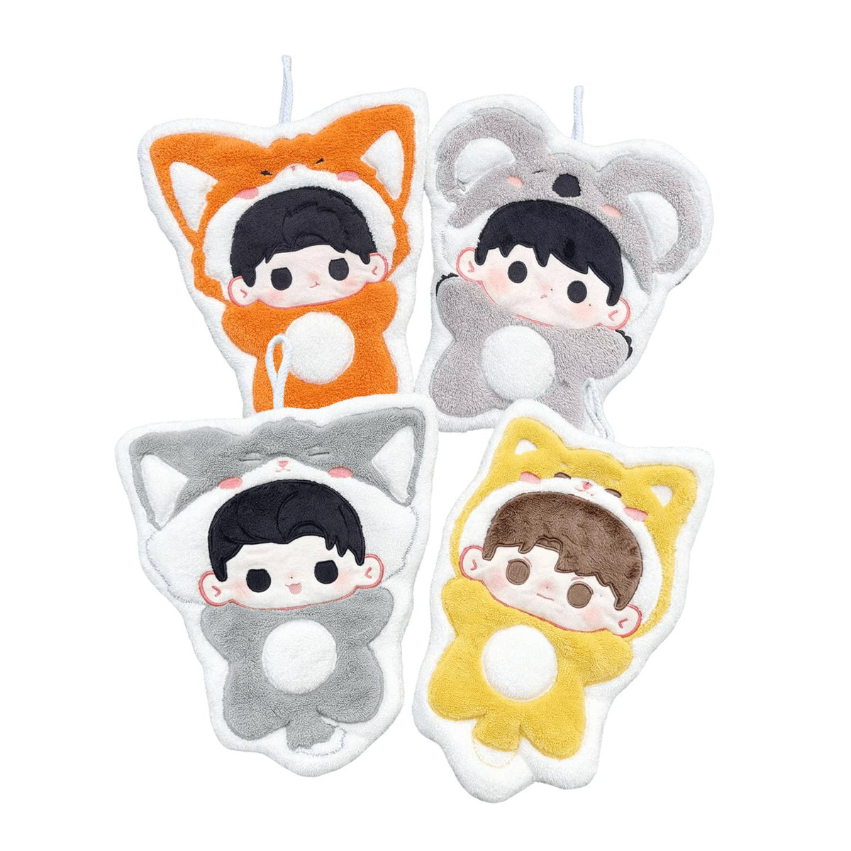 [Double Helix] Animal-Style Hand Towel Ayden Sng Elio Exclusive Authorization